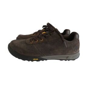 Timberland Men Casual Shoes Brown Suede‎ Lace Up Vibram Sole Size 8